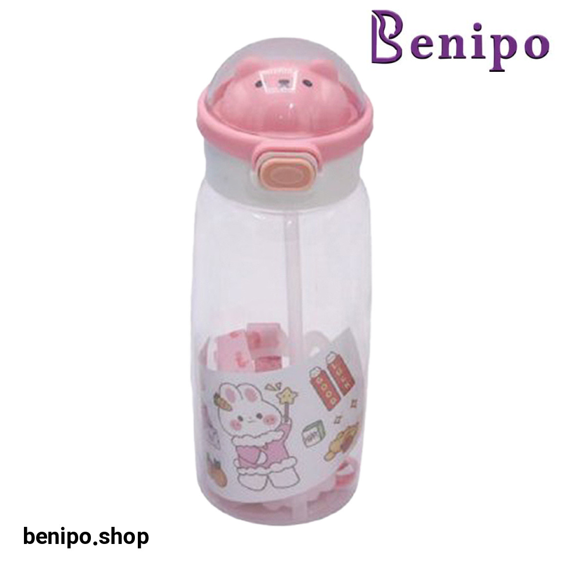 قمقمه طرح خرگوش نی دار کد 622-13