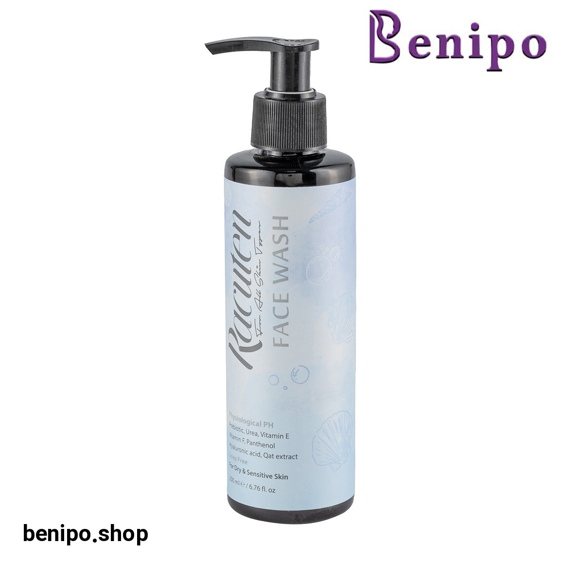 ژل شستشو صورت مناسب پوست خشک و حساس حجم 200 میلی لیتر