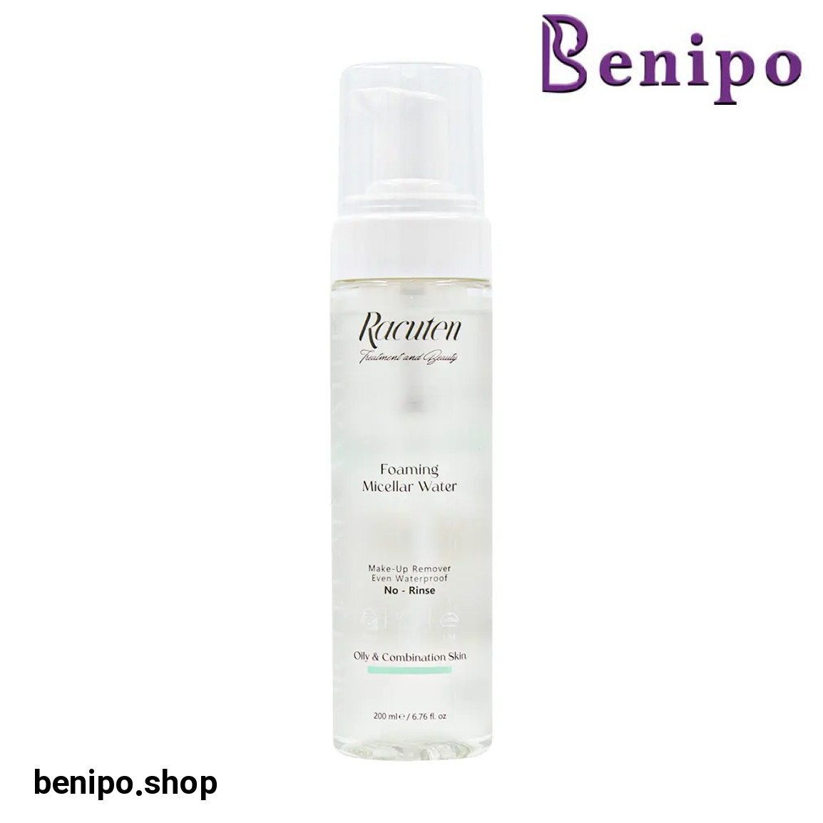 فوم میسلار پاک کننده مناسب پوست چرب و مختلط حجم 200 میلی لیتر