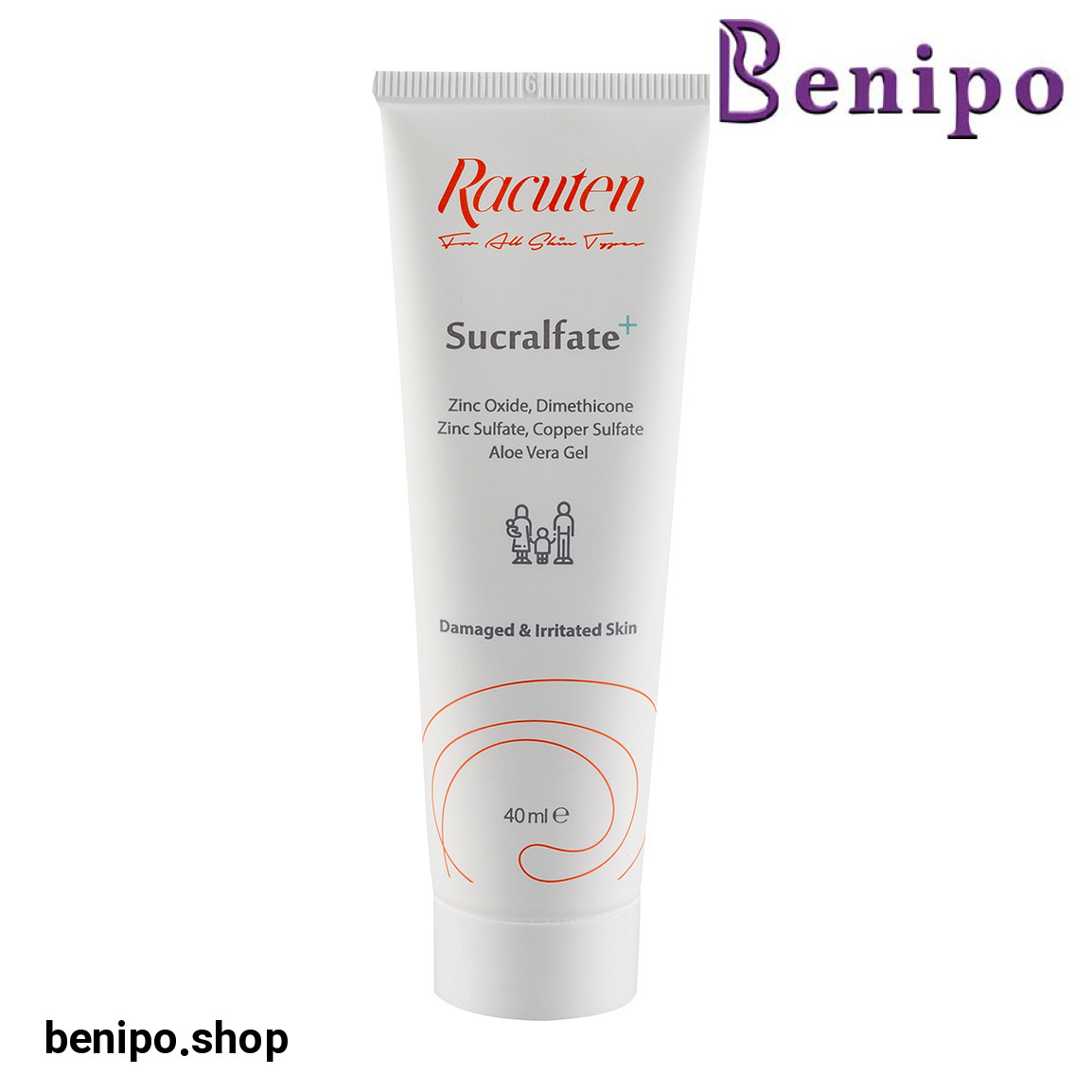 کرم التیام دهنده سوکرالفیت پوست آسیب دیده حجم 40 میلی لیتر