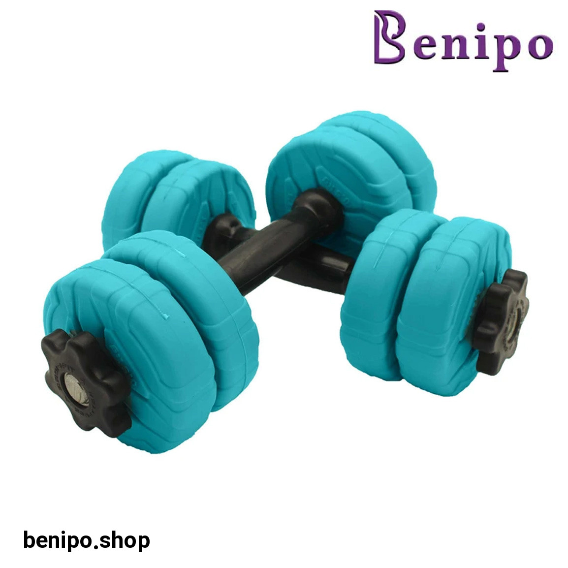 دمبل مدل BV2-0500 وزن 2 کیلو گرم بسته 2 عددی