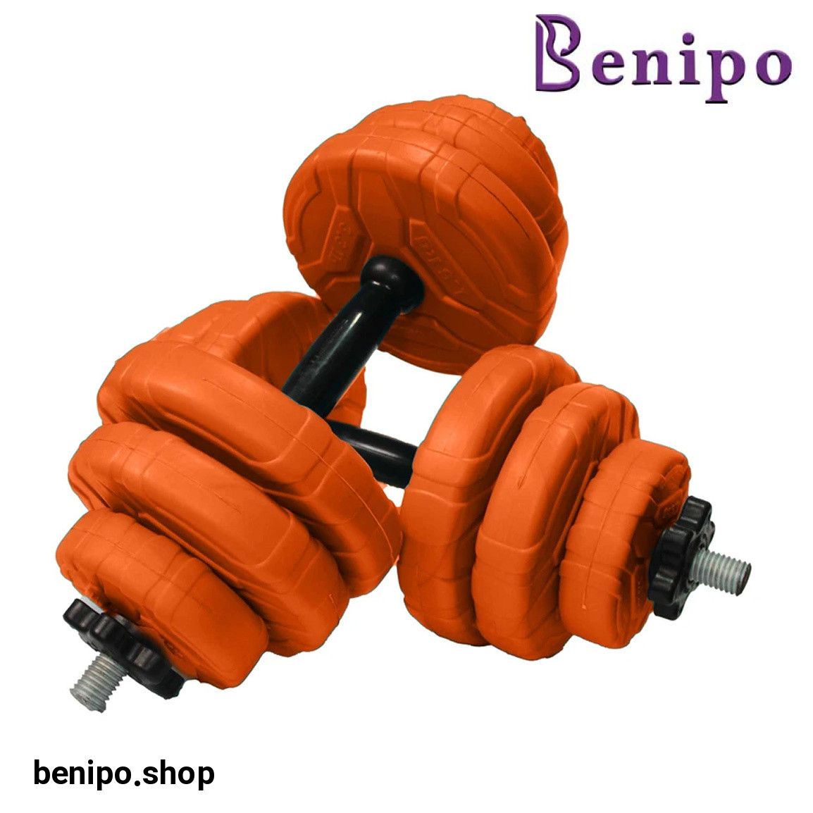 دمبل مدل OV6-M1 وزن 6 کیلو گرم بسته 2 عددی