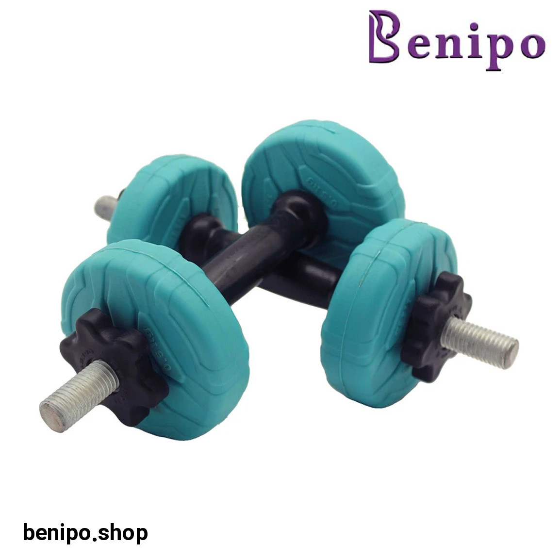 دمبل مدل BV1-0500 وزن 1 کیلو گرم بسته 2 عددی