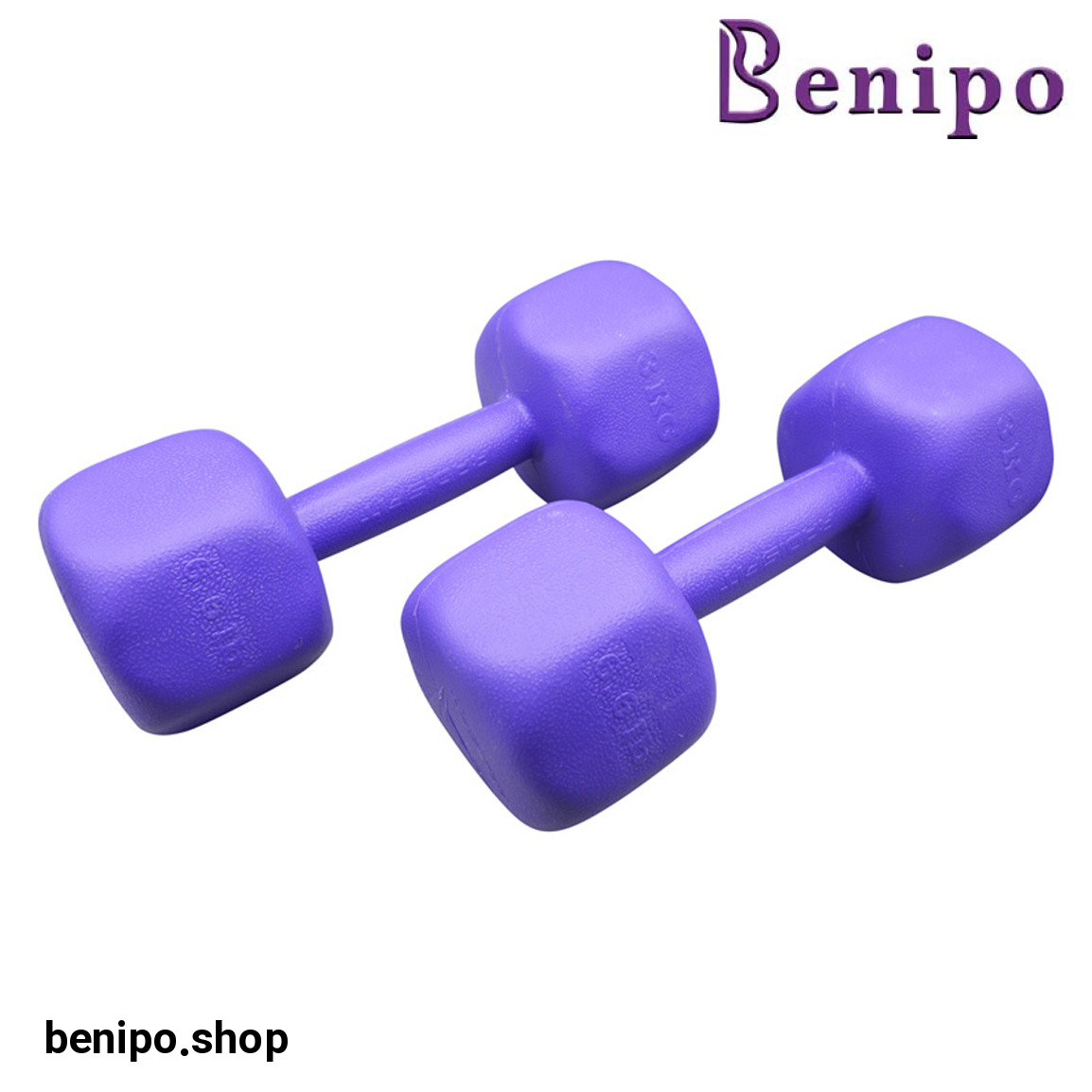 دمبل وزن 3 کیلوگرم بسته دو عددی
