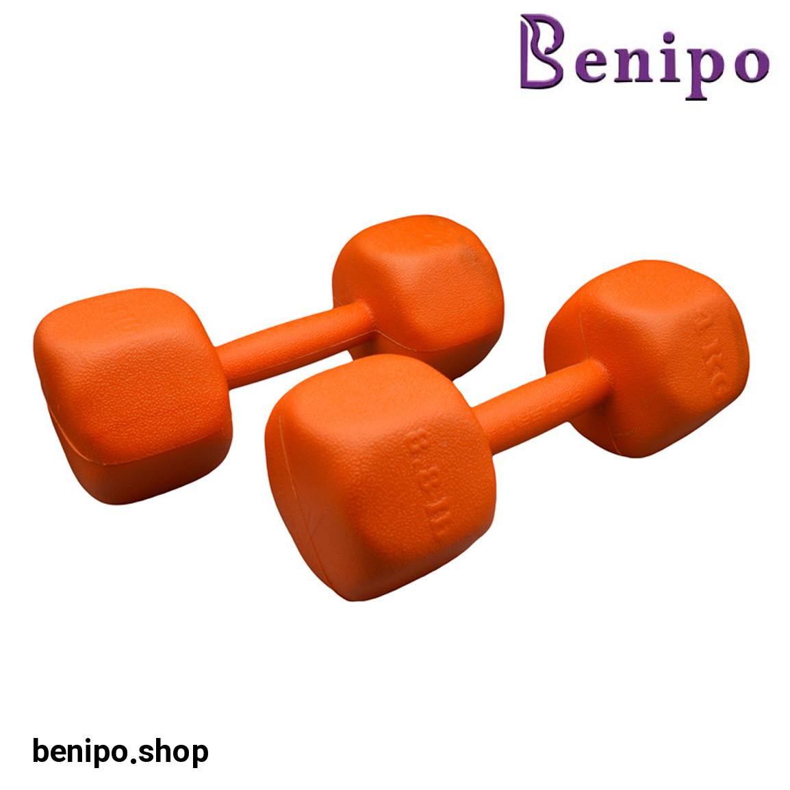 دمبل وزن 4 کیلوگرم بسته دو عددی