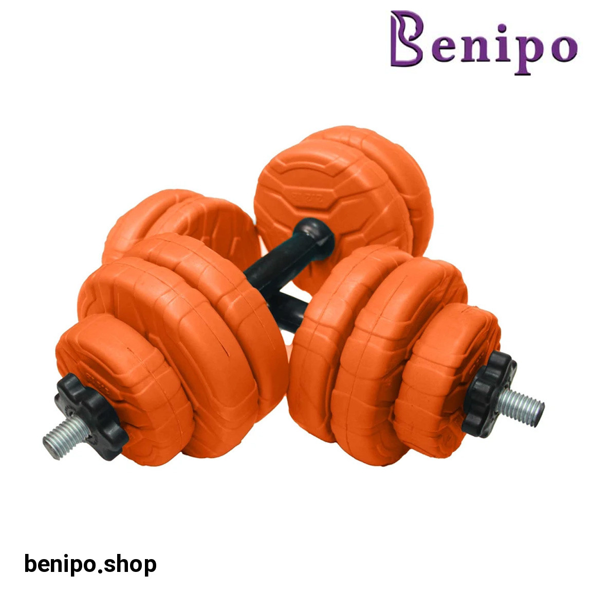 دمبل مدل OV5-M1 وزن 5 کیلو گرم بسته 2 عددی