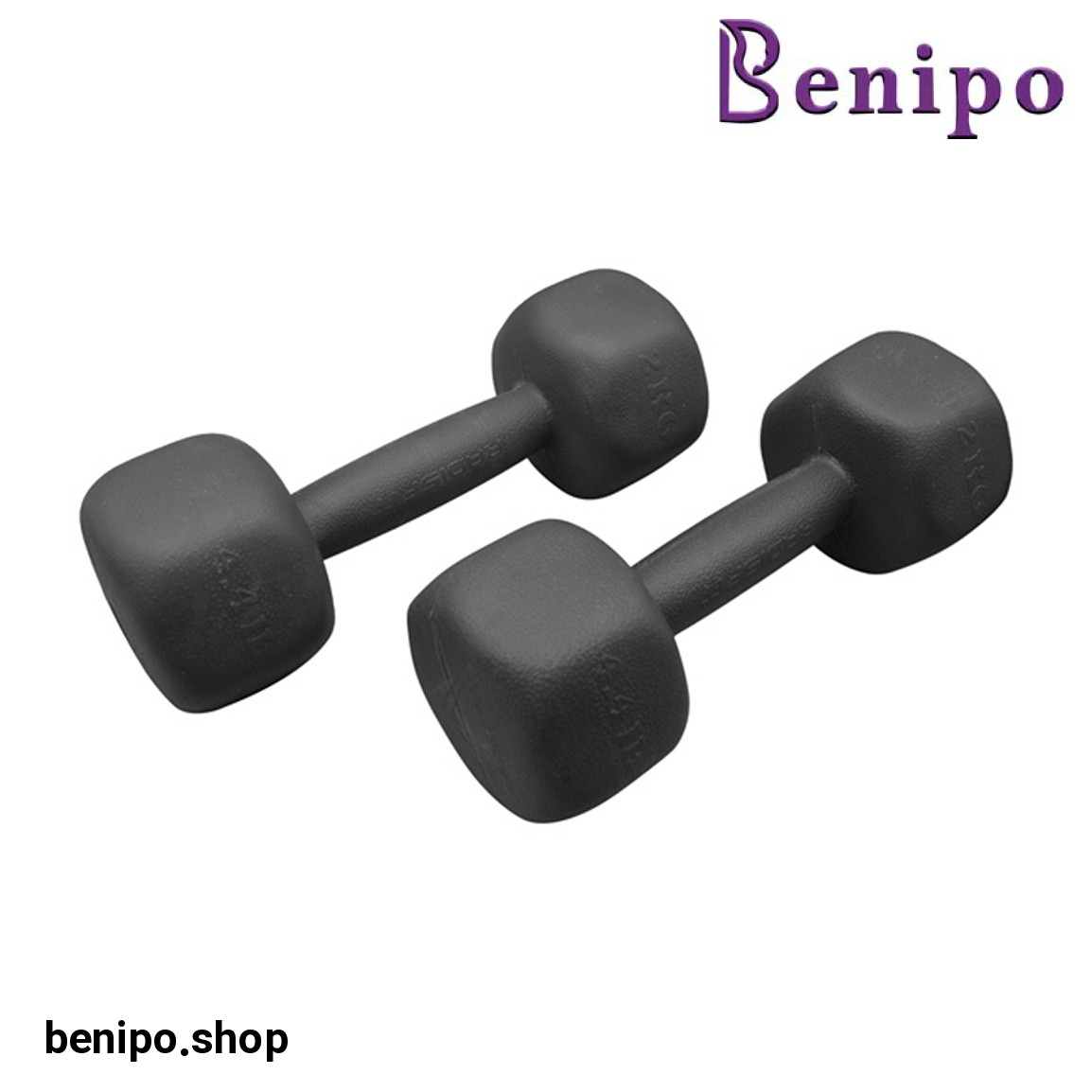 دمبل مدل RPHF-2000 وزن 2 کیلو گرم بسته 2 عددی