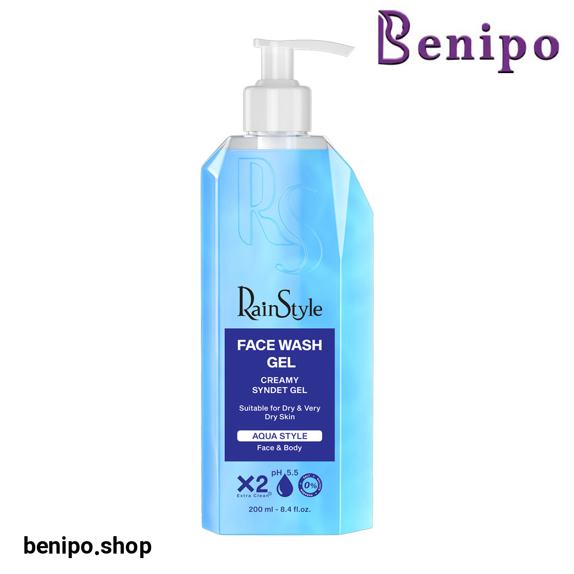 ژل شستشو مدل Aqua Style مناسب پوست خشک حجم 200 میلی لیتر