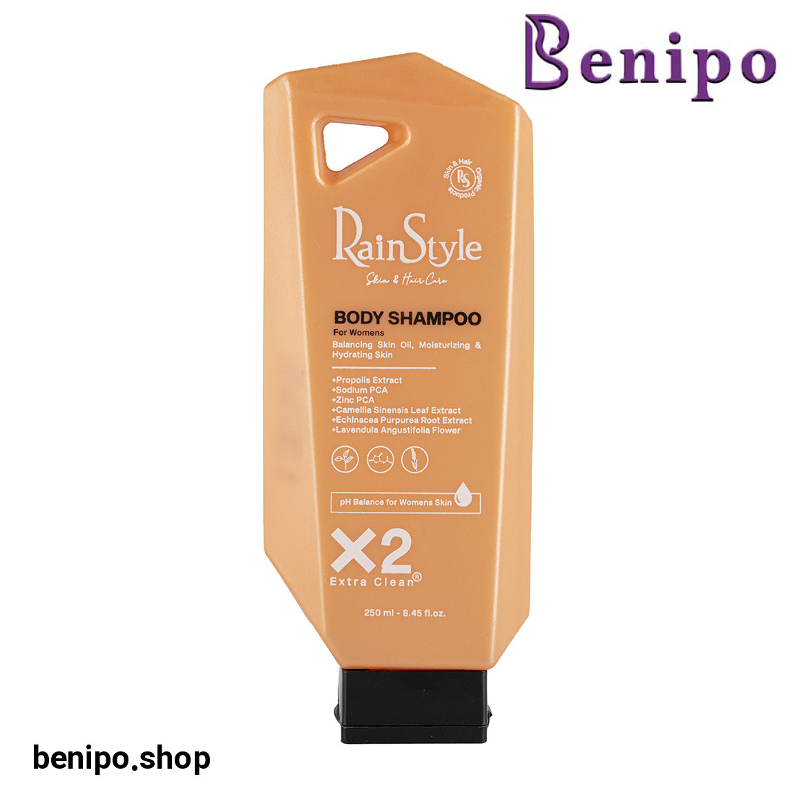 شامپو بدن بانوان مدل Extra Clean حجم 250 میلی لیتر