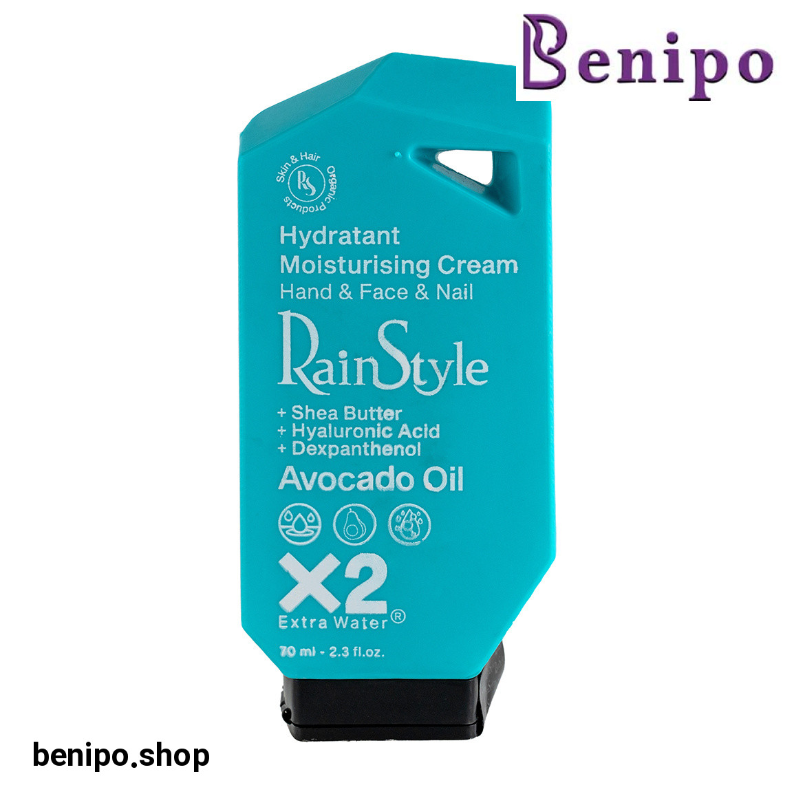 کرم آبرسان حاوی روغن آووکادو مناسب پوست خشک و حساس حجم 70 میلی لیتر