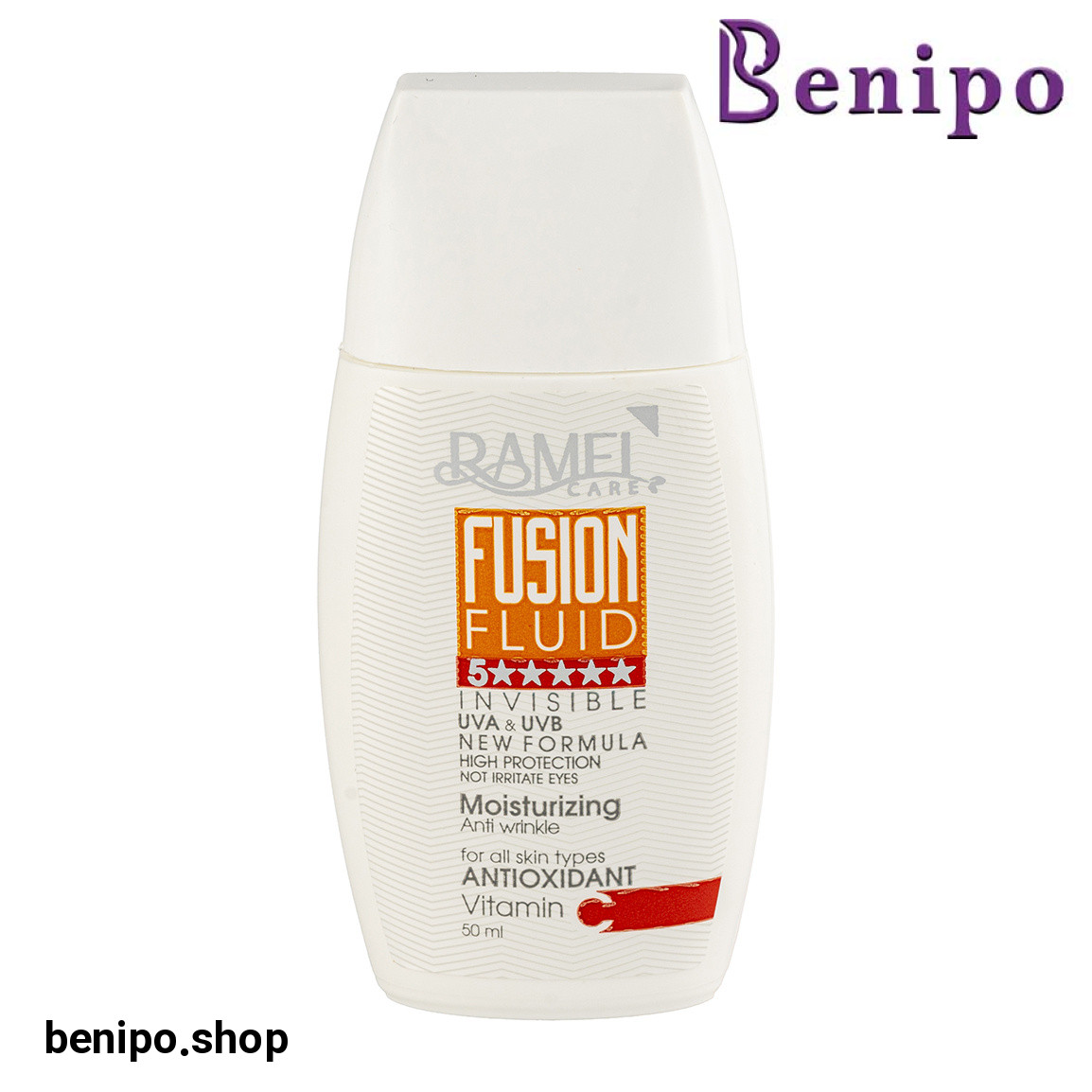 ضد آفتاب بی رنگ مدل Fusion Fluid مناسب انواع پوست حجم 50 میلی لیتر