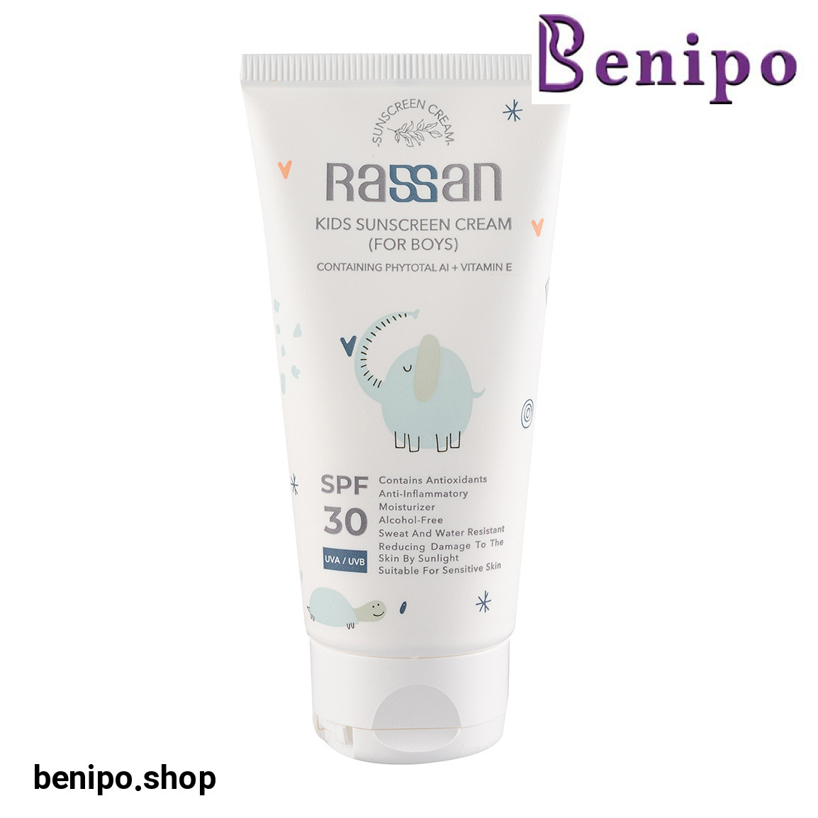 کرم ضد آفتاب پسرانه با SPF 30 حجم 40 میلی لیتر