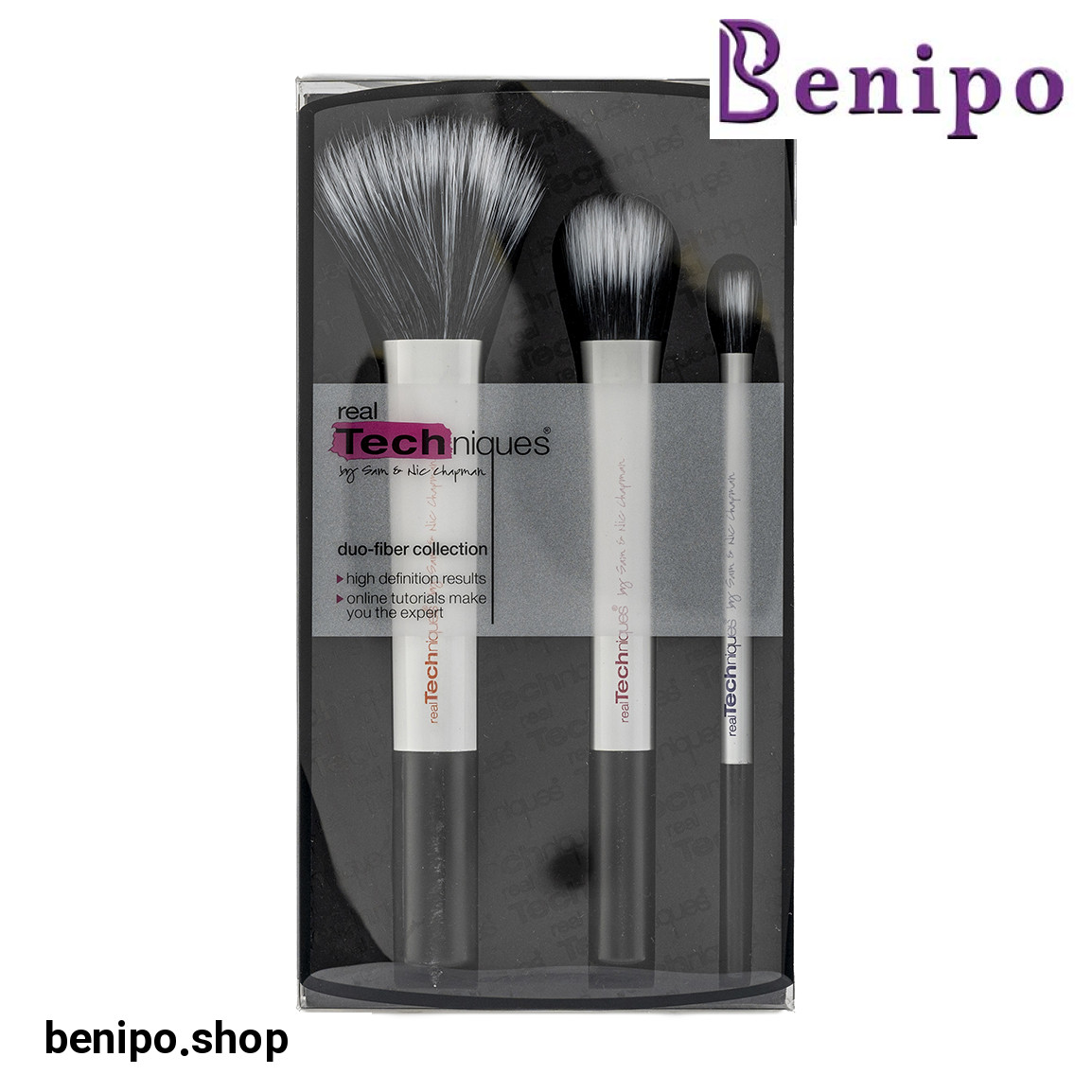 ست براش 3 عددی مدل Duo Fiber