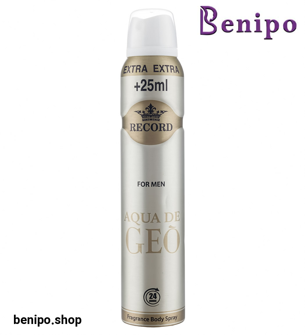 اسپری بدن مردانه مدل Aqua De Geo حجم 225میل