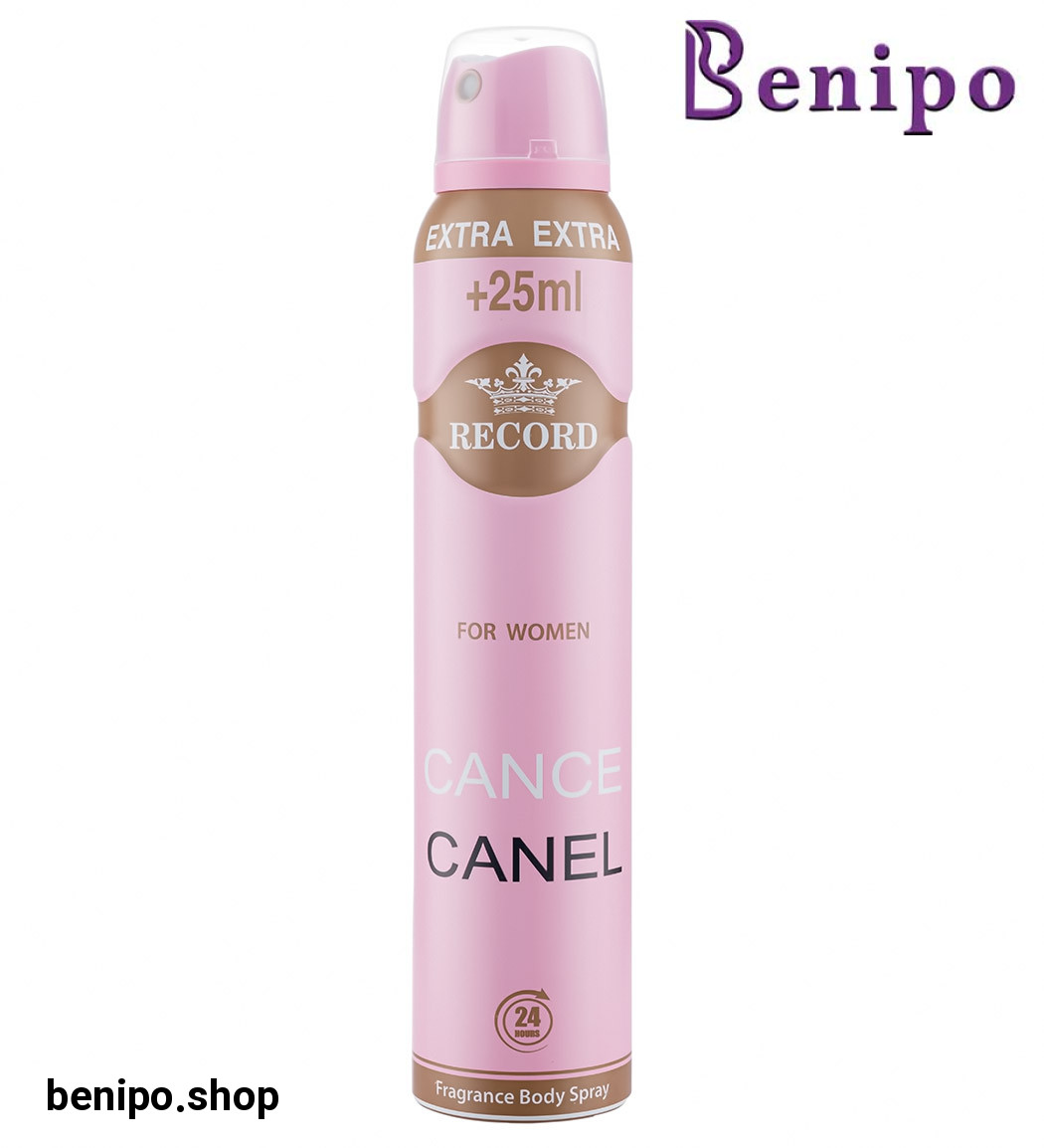 اسپری دئودورانت زنانه Cance Canel حجم 225میل