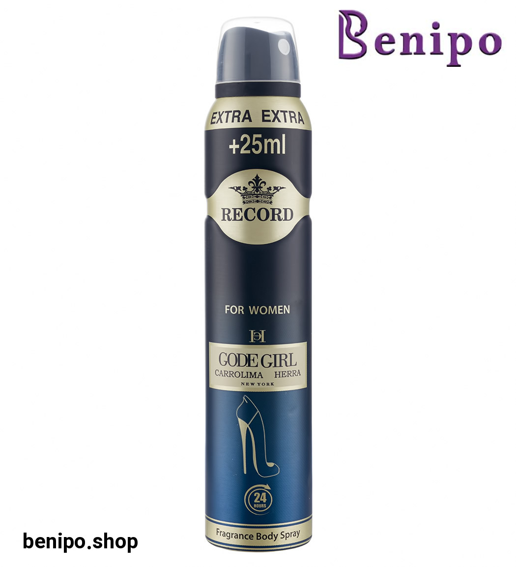 اسپری دئودورانت زنانه Gode Girl حجم 225میل