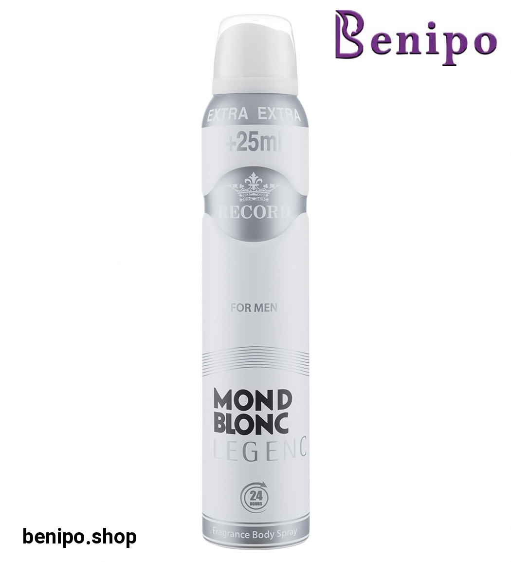 اسپری دئودورانت مردانه Mond Blonc Legend حجم 225میل