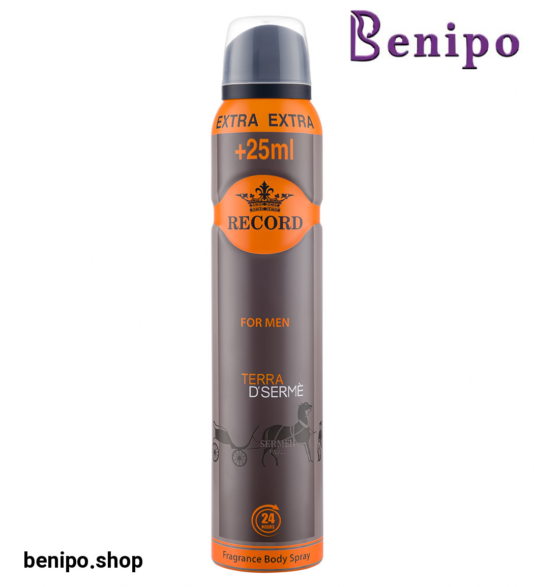 اسپری دئودورانت مردانه Terra Dserme حجم 225میل