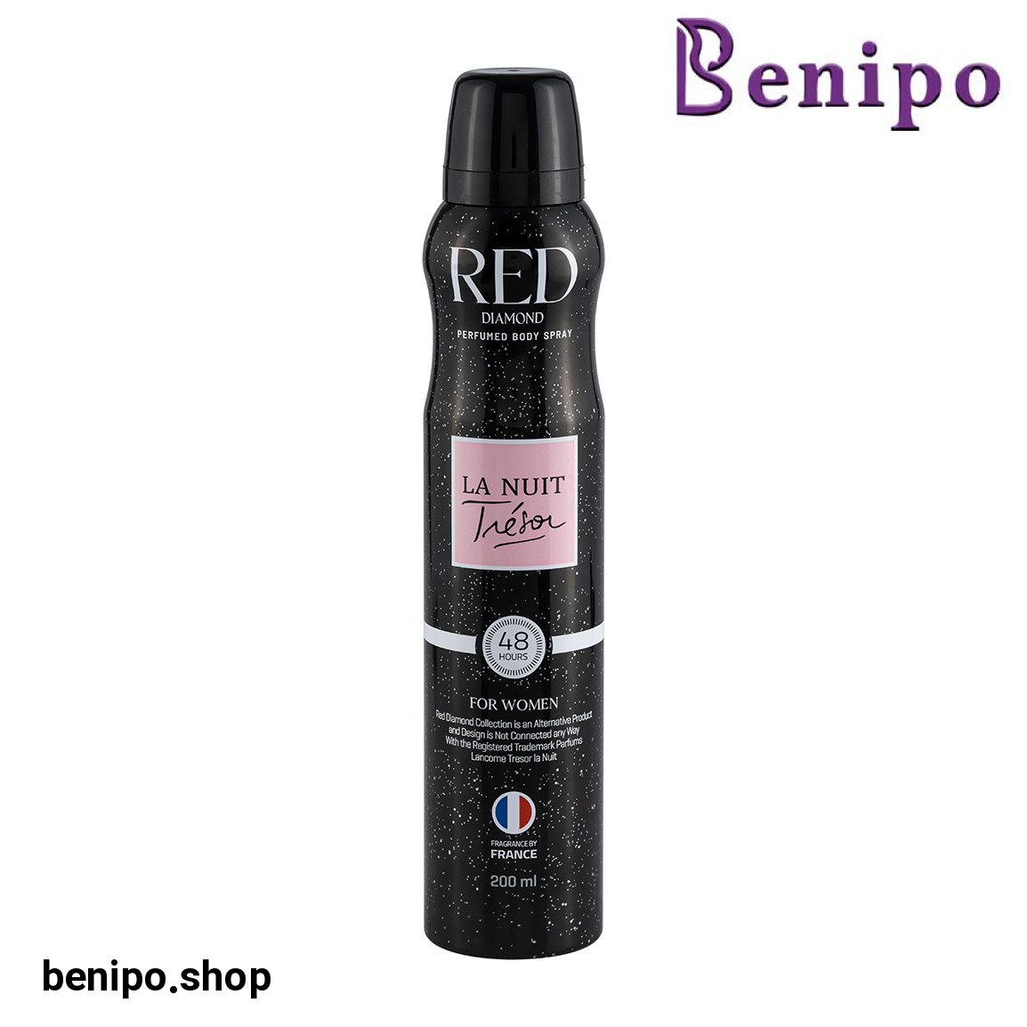 اسپری خوشبو کننده بدن زنانه مدل La Nuit Tresor حجم 200 میلی لیتر