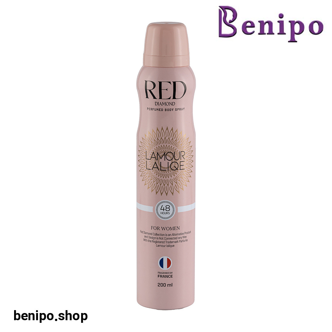 اسپری خوشبو کننده بدن زنانه مدل Lamour Lalique حجم 200 میلی لیتر