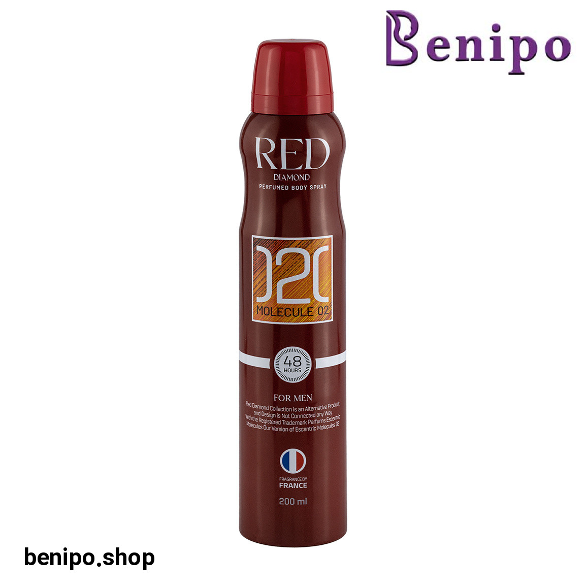 اسپری خوشبو کننده بدن مردانه مدل Molecule 02 حجم 200 میلی لیتر