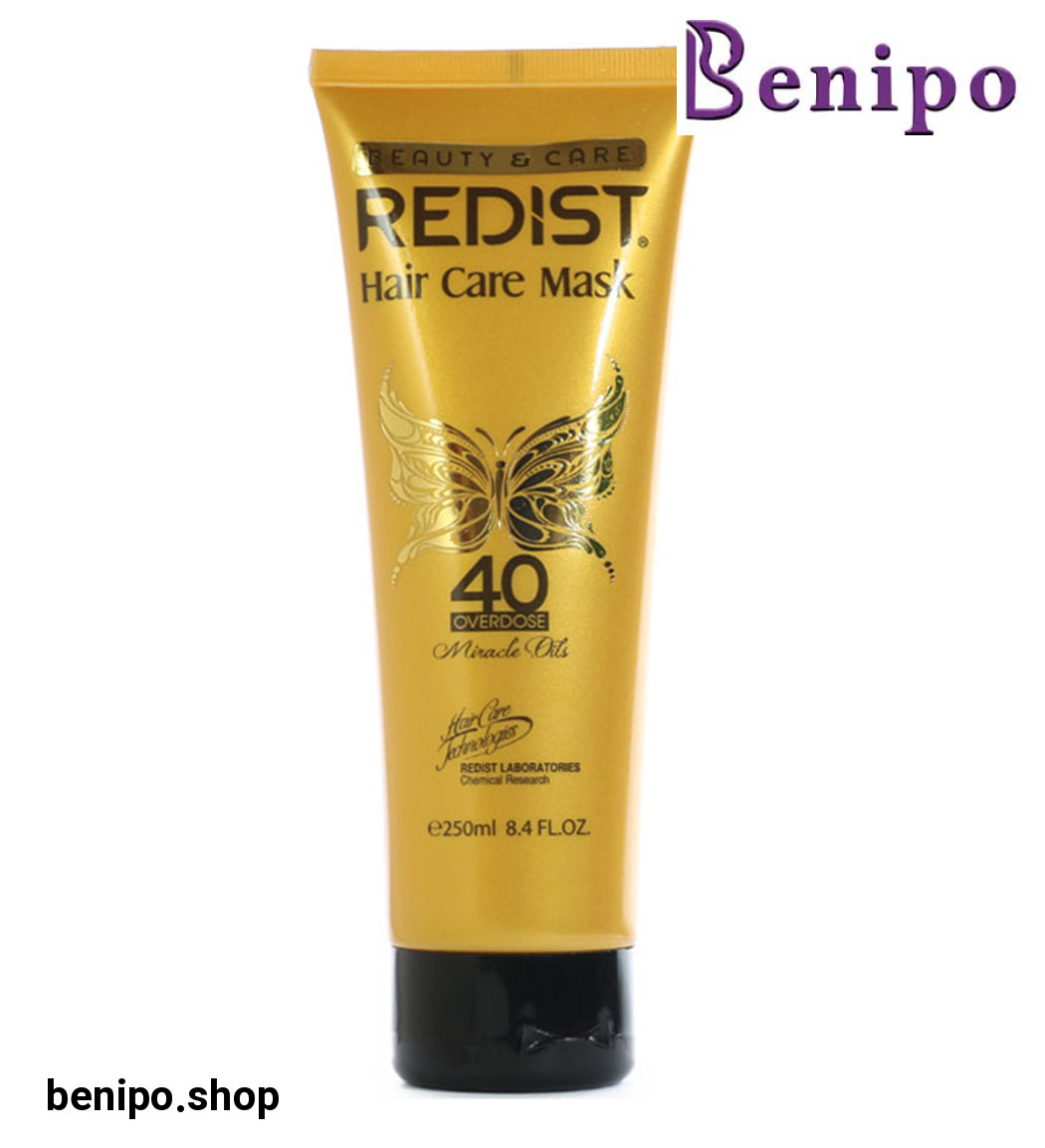 ماسک مو حاوی 40 گیاه مناسب موهای خشک و ضعیف 250میل