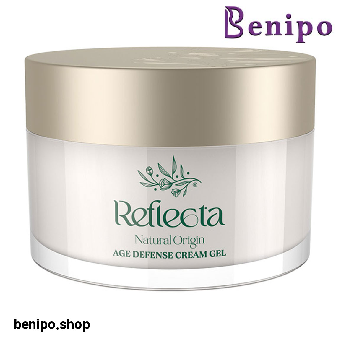 کرم ژل ضد چروک صورت حاوی پپتاید، مناسب پوست دارای چروک های سطحی حجم 50 میلی لیتر