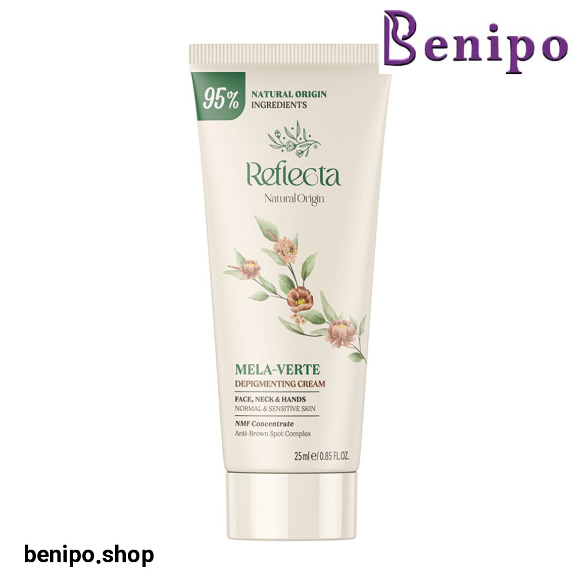 کرم روشن کننده صورت، گردن و دست مناسب پوست معمولی و حساس حجم 25 میلی لیتر