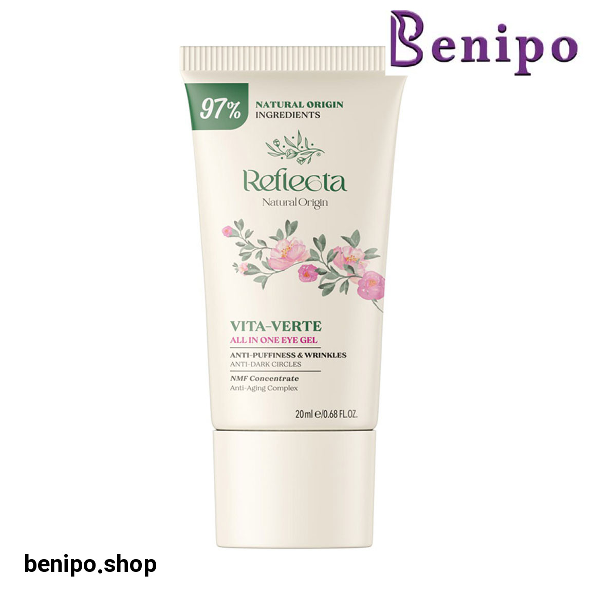 ژل دور چشم مناسب پوست دارای چروک های سطحی حجم 20 میلی لیتر