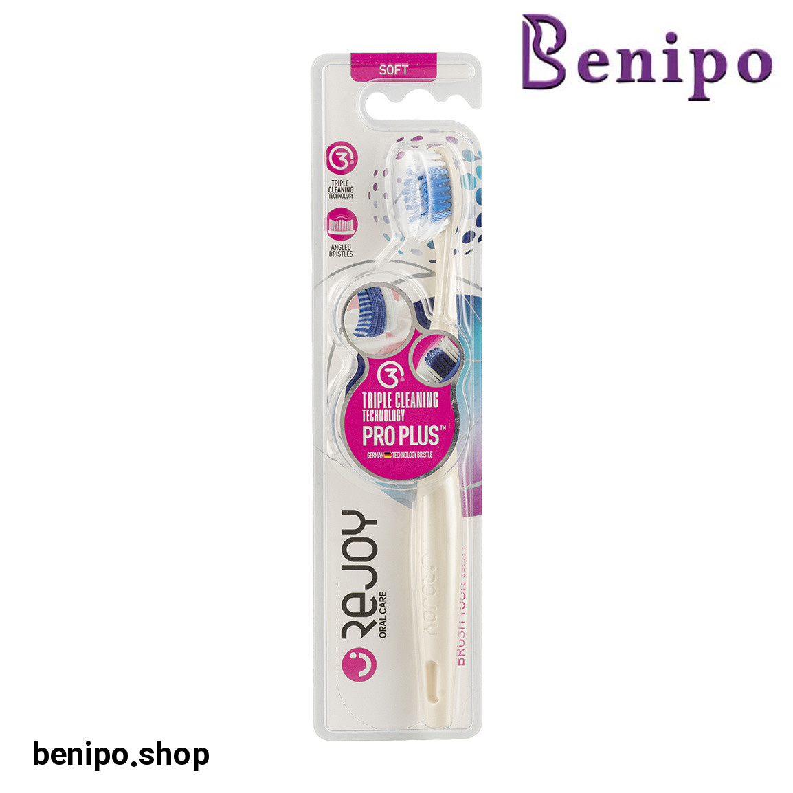 مسواک مدل Pro Plus با برس نرم