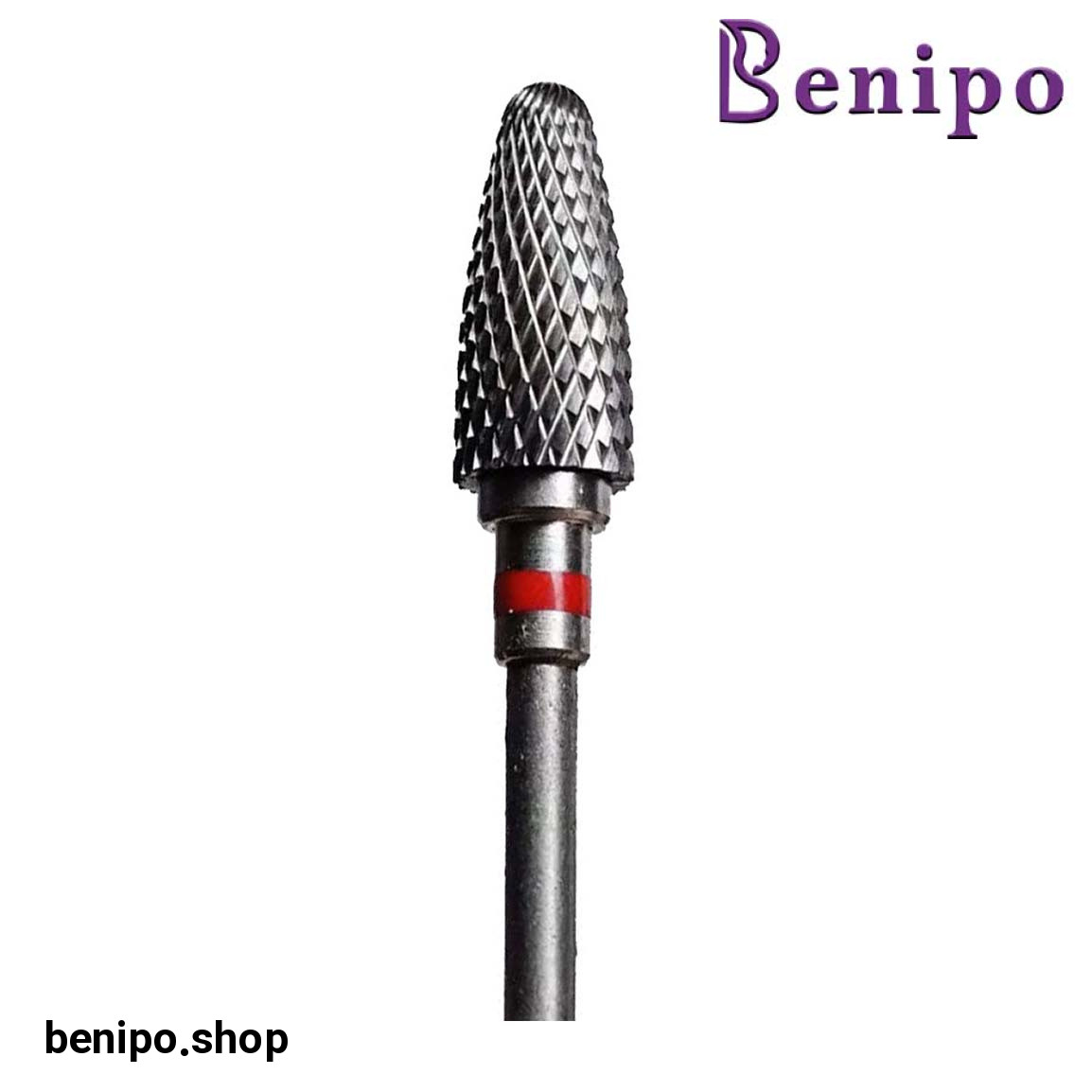 سر سوهان الماسه کاجی سرگرد مدل A18 نوار قرمز