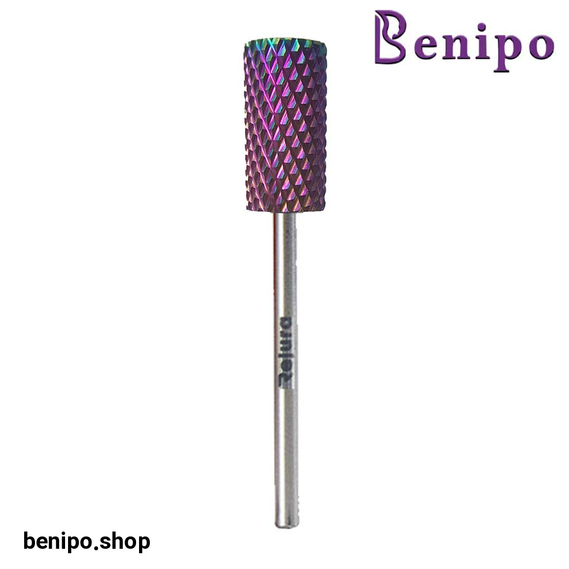 سر سوهان الماسه استوانه ای روکش کروم مدل C1