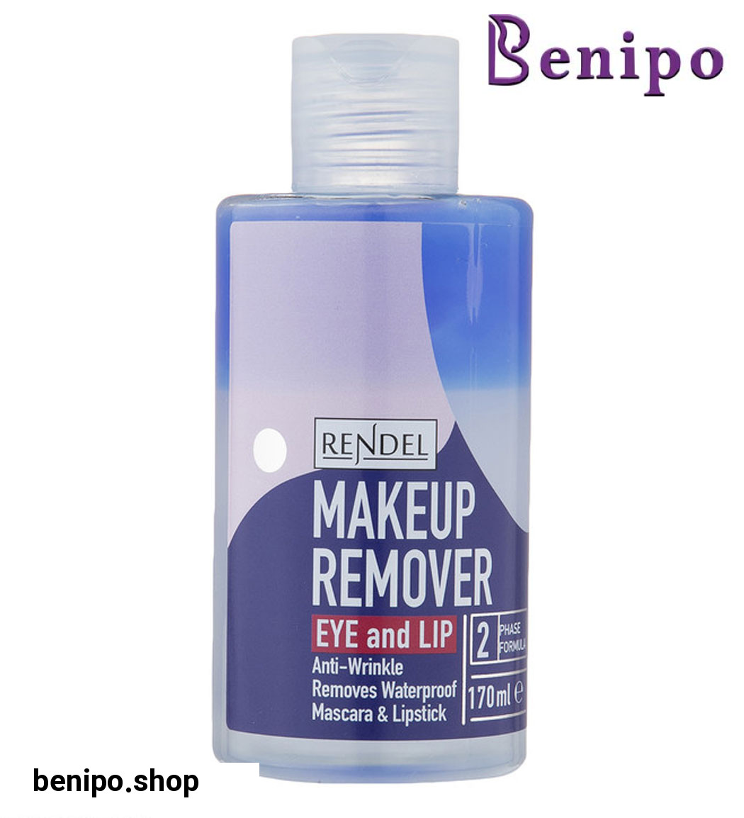 محلول دو فاز پاک کننده آرایش چشم و لب مدل ضد چروک 170میل
