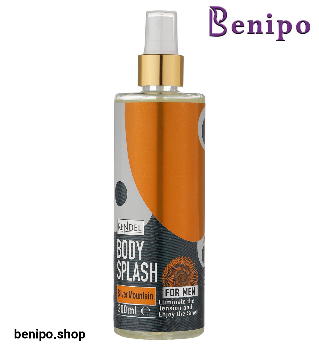بادی اسپلش مردانه مدل Silver Mountain حجم 300میل