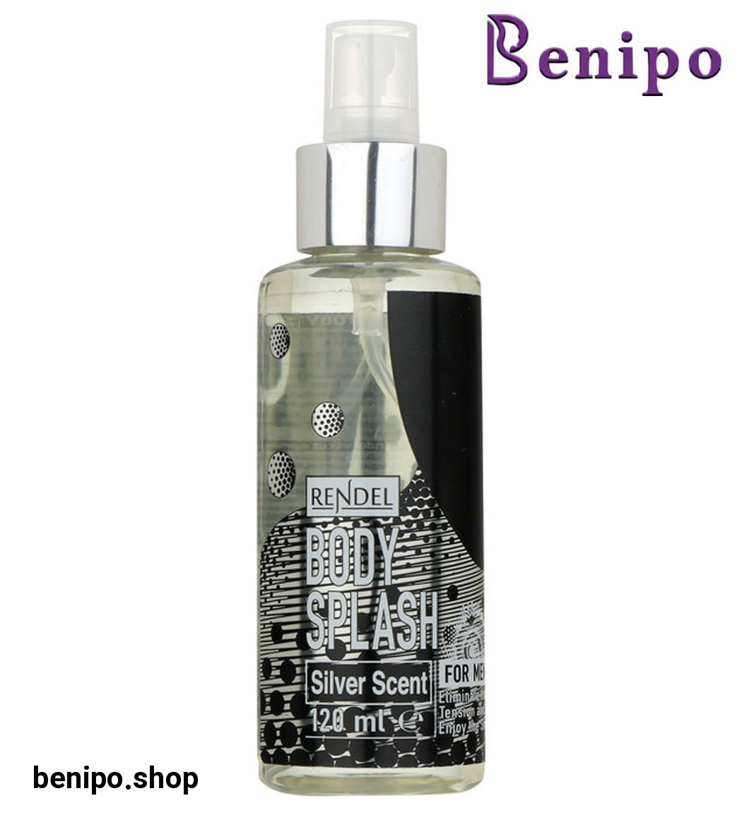 بادی اسپلش مردانه مدل Silver Scent حجم 120میل