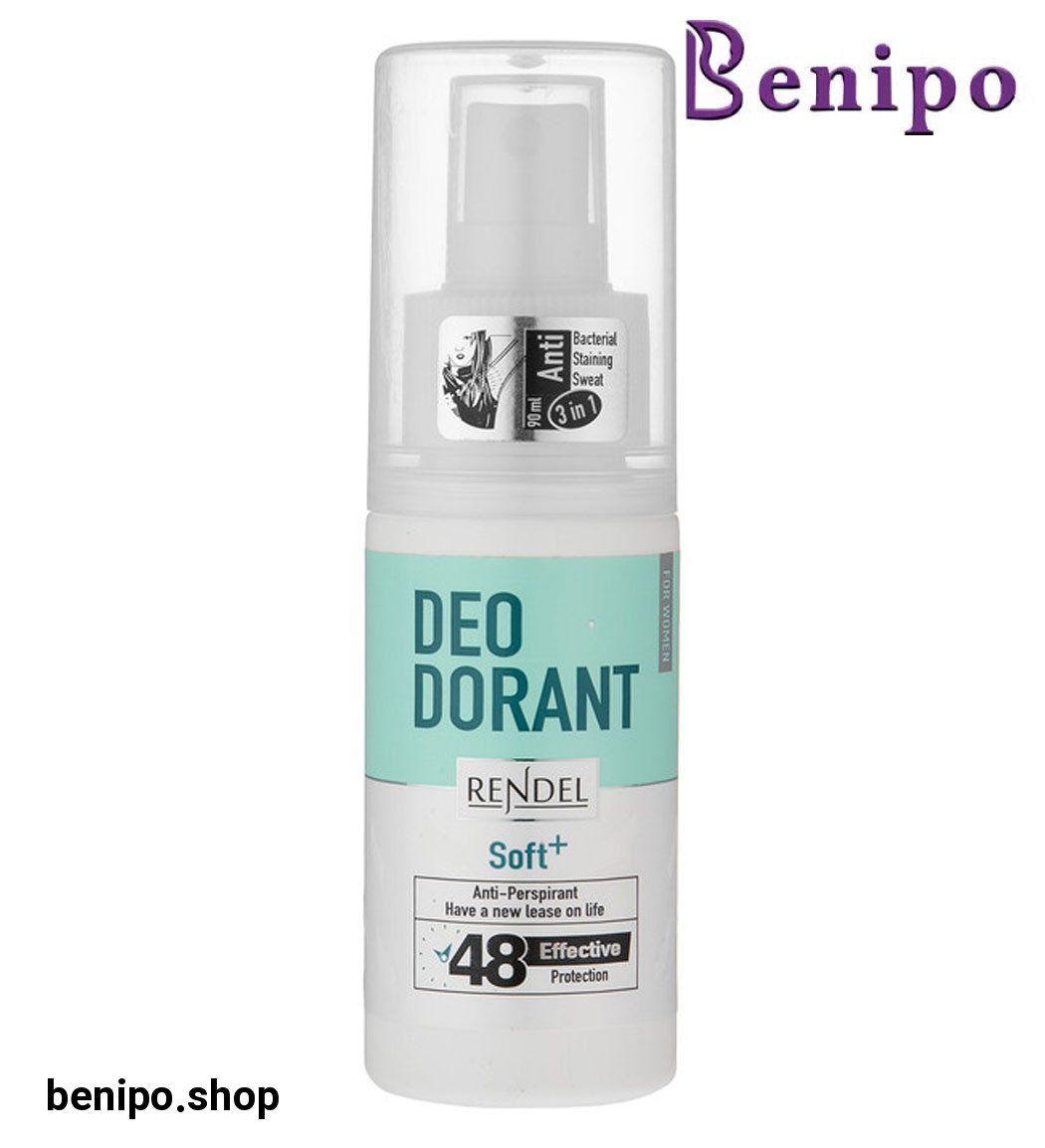 اسپری ضد تعریق زنانه مدل Soft Plus حجم 90میل