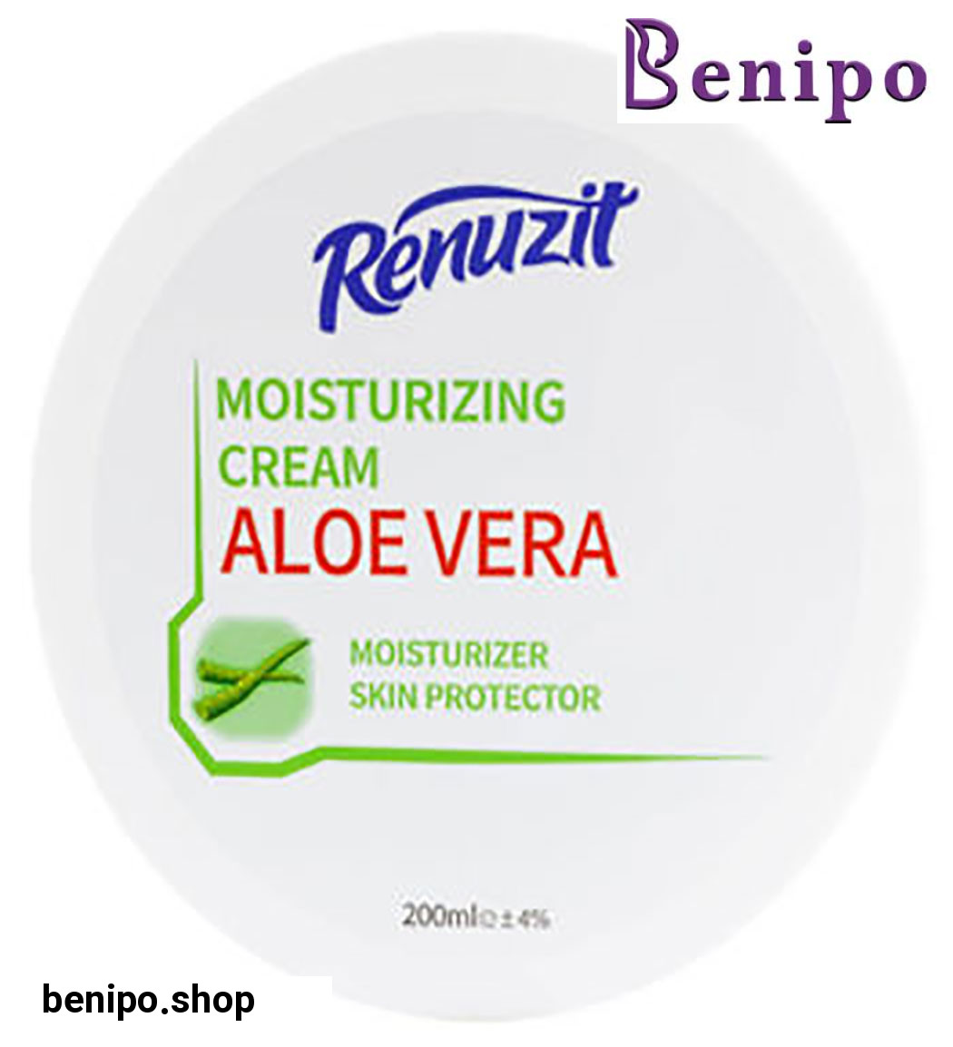 کرم مرطوب کننده کاسه ای حاوی عصاره آلوئه ورا 200میل