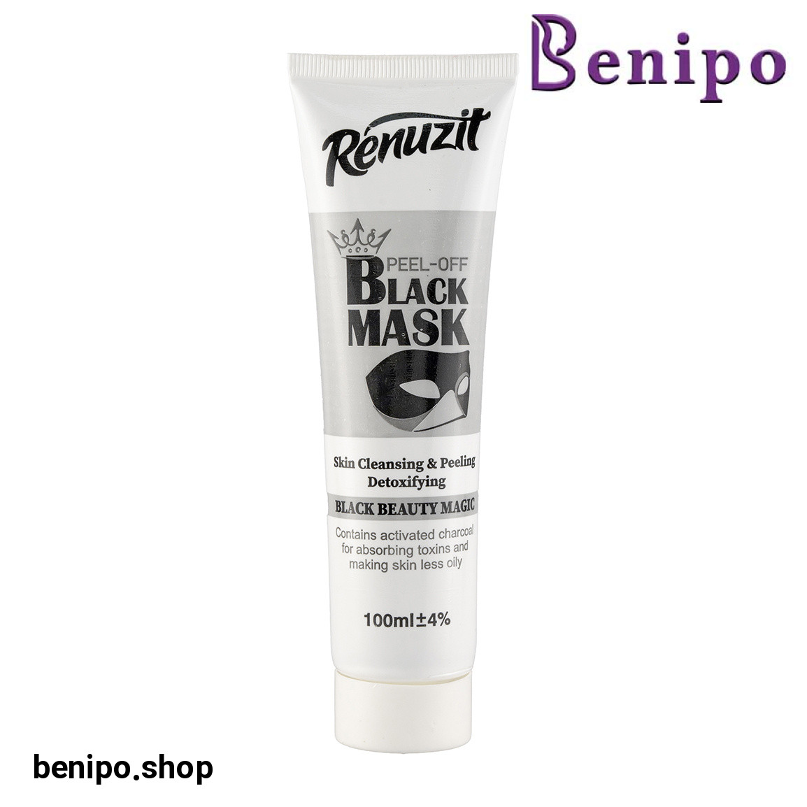 ماسک صورت ذغال 100میلی لیتر