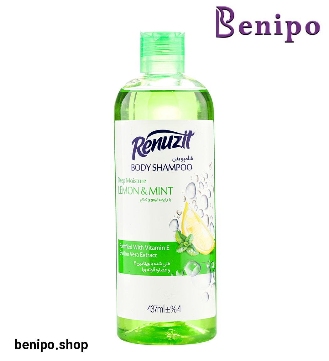شامپو بدن با رایحه لیمو و نعناع 437 میل