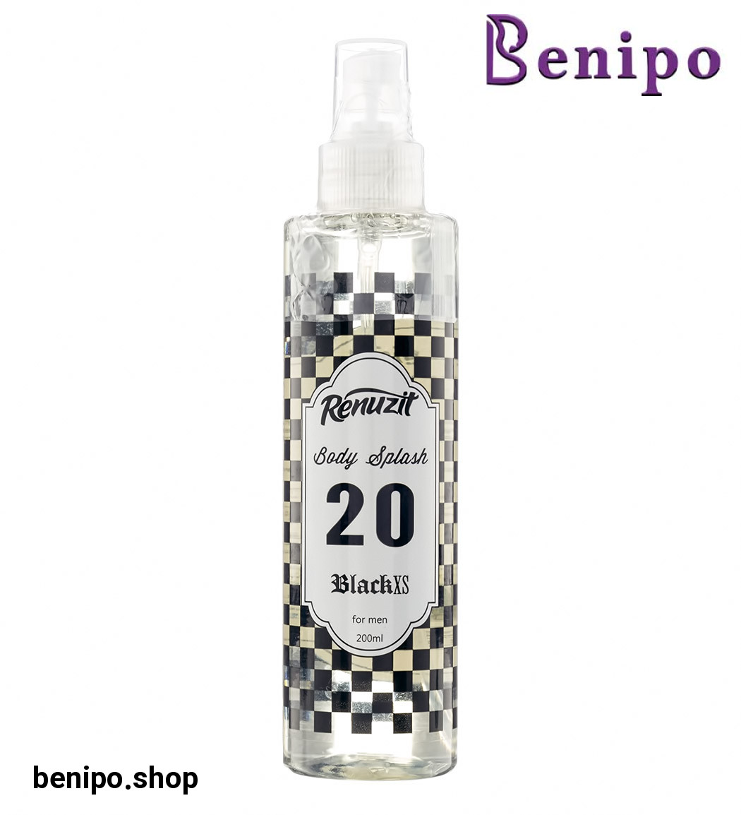 بادی اسپلش خوشبوکننده بدن مردانه Black XS حجم 200میل