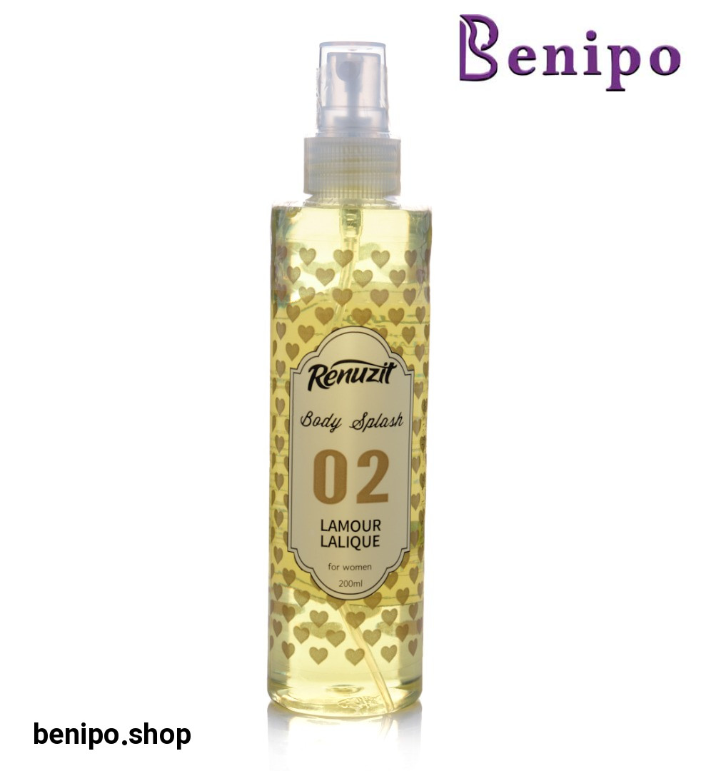 بادی اسپلش خوشبوکننده بدن زنانه Lamour Lalique حجم 200میل