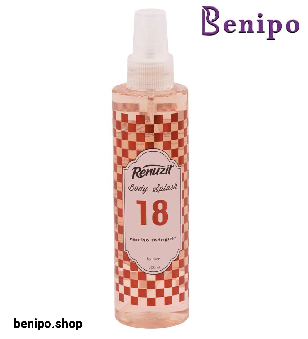 بادی اسپلش خوشبوکننده بدن مردانه Narciso Rodriguez حجم 200میل