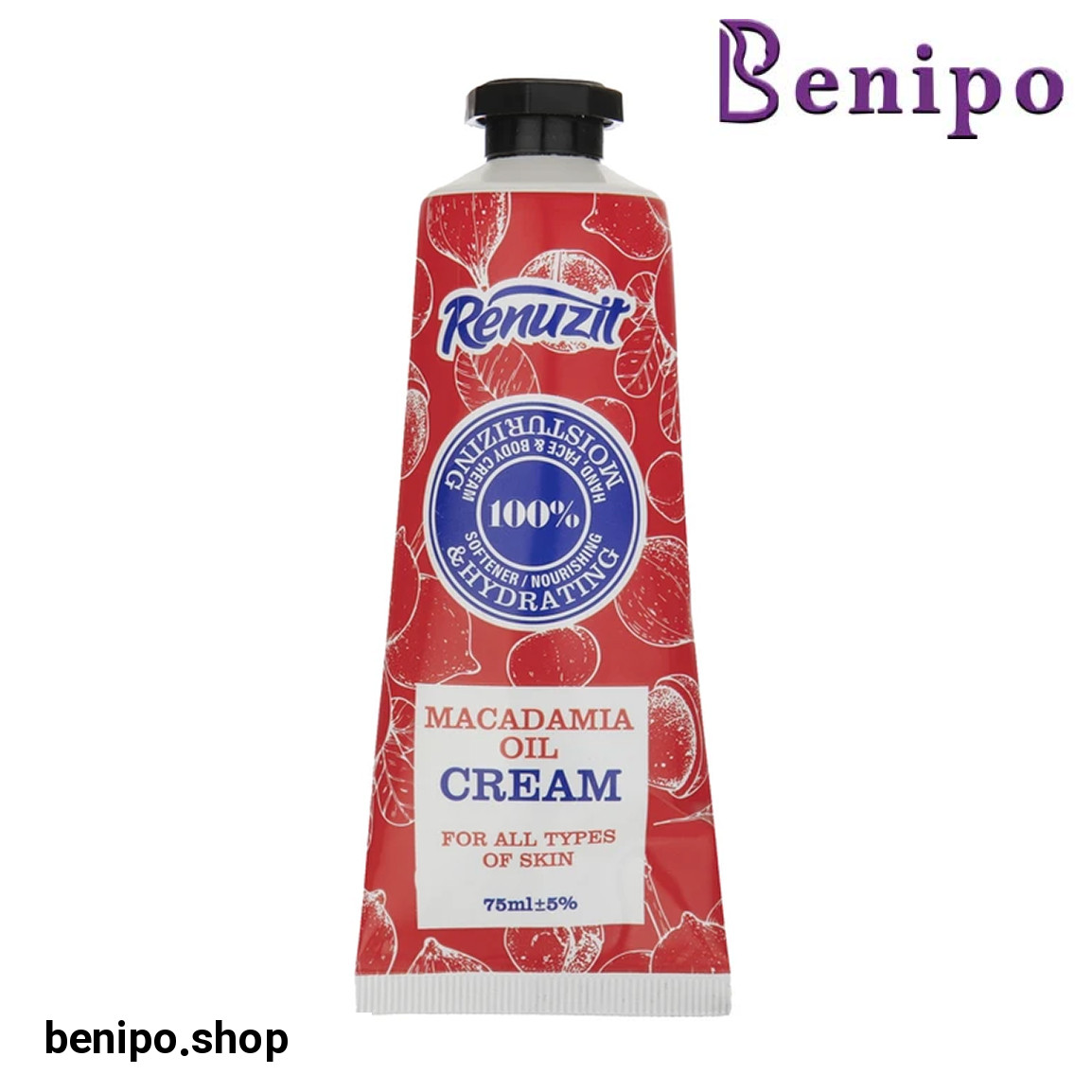 کرم آبرسان و مرطوب کننده حاوی روغن ماکادمیا حجم 75 میلی لیتر