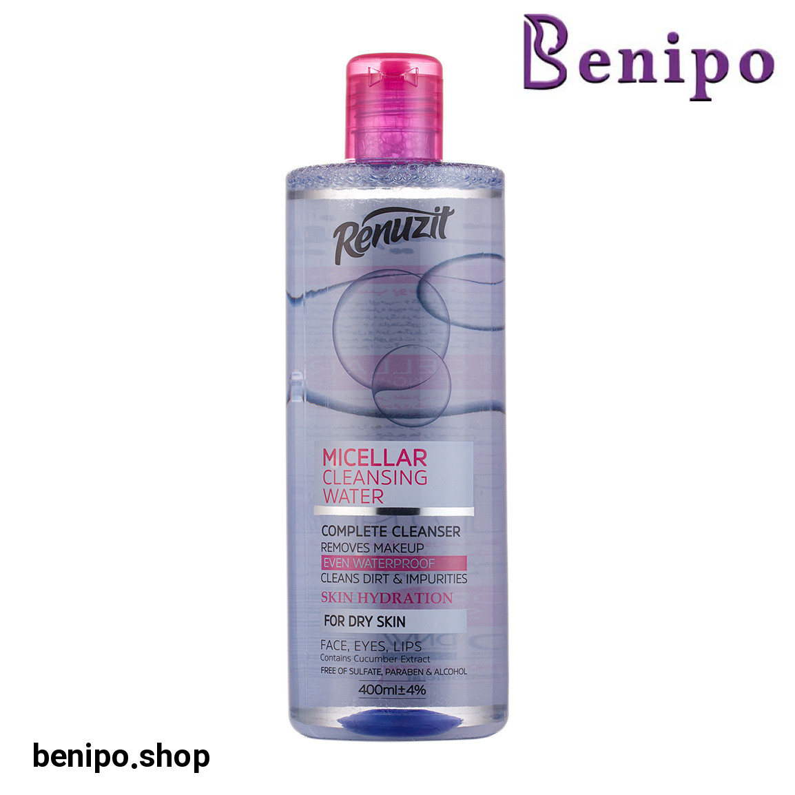 میسلارواتر مناسب پوست خشک 400 میل