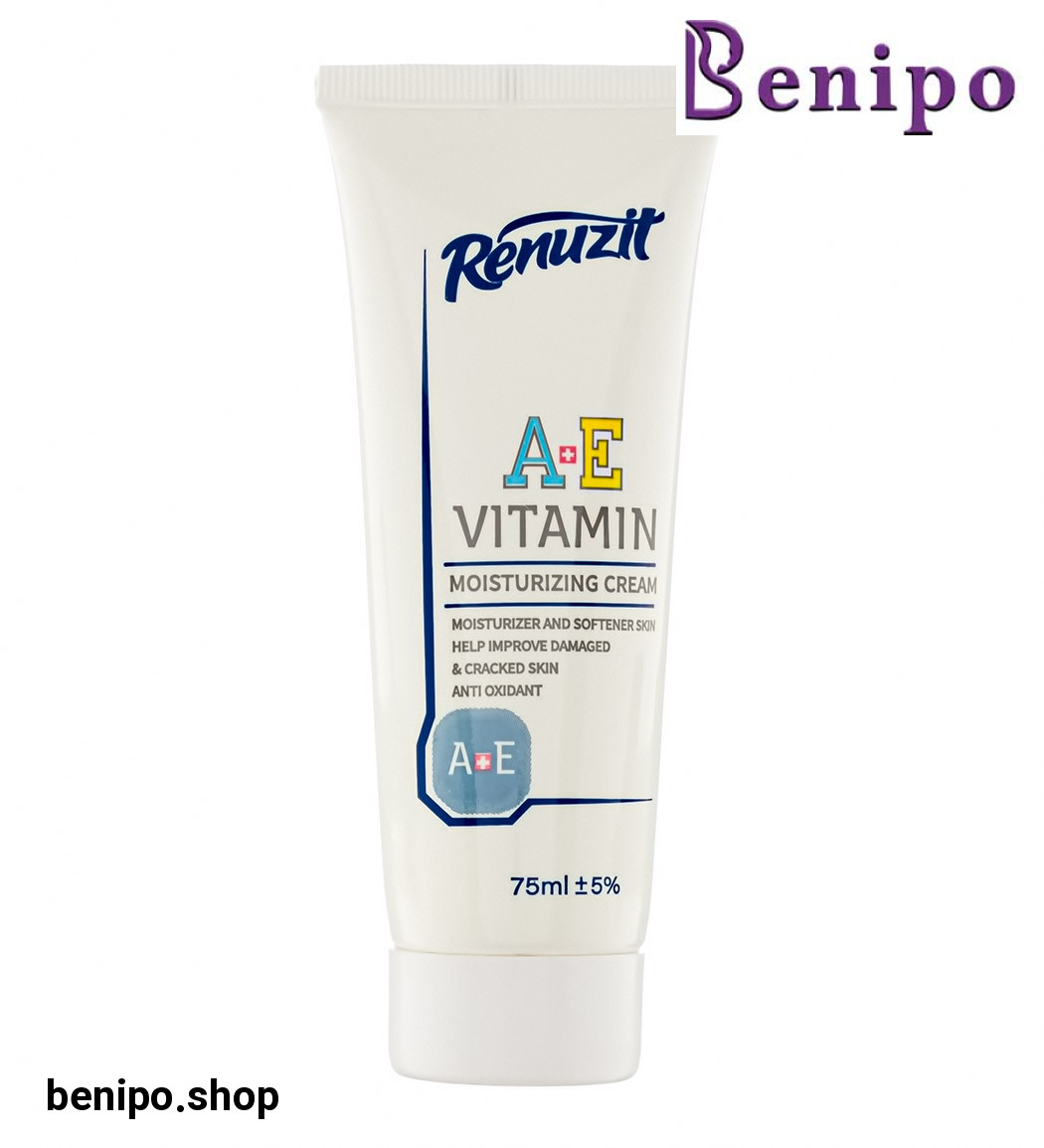 کرم نرم کننده و مرطوب کننده حاوی ویتامین A و E حجم 75 میل طرح ویژه