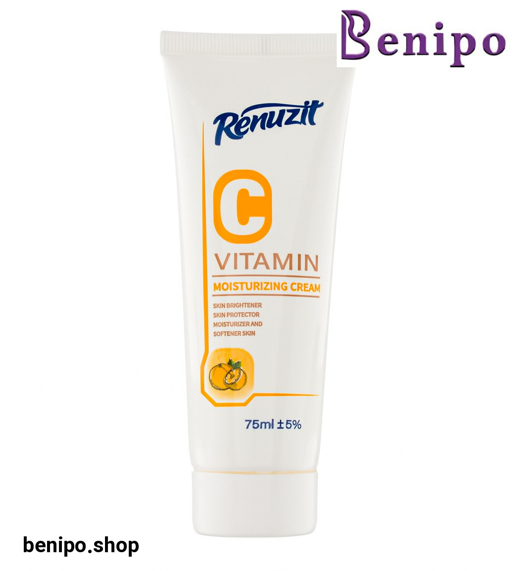 کرم نرم کننده و مرطوب کننده حاوی ویتامین C حجم 75 میل طرح ویژه