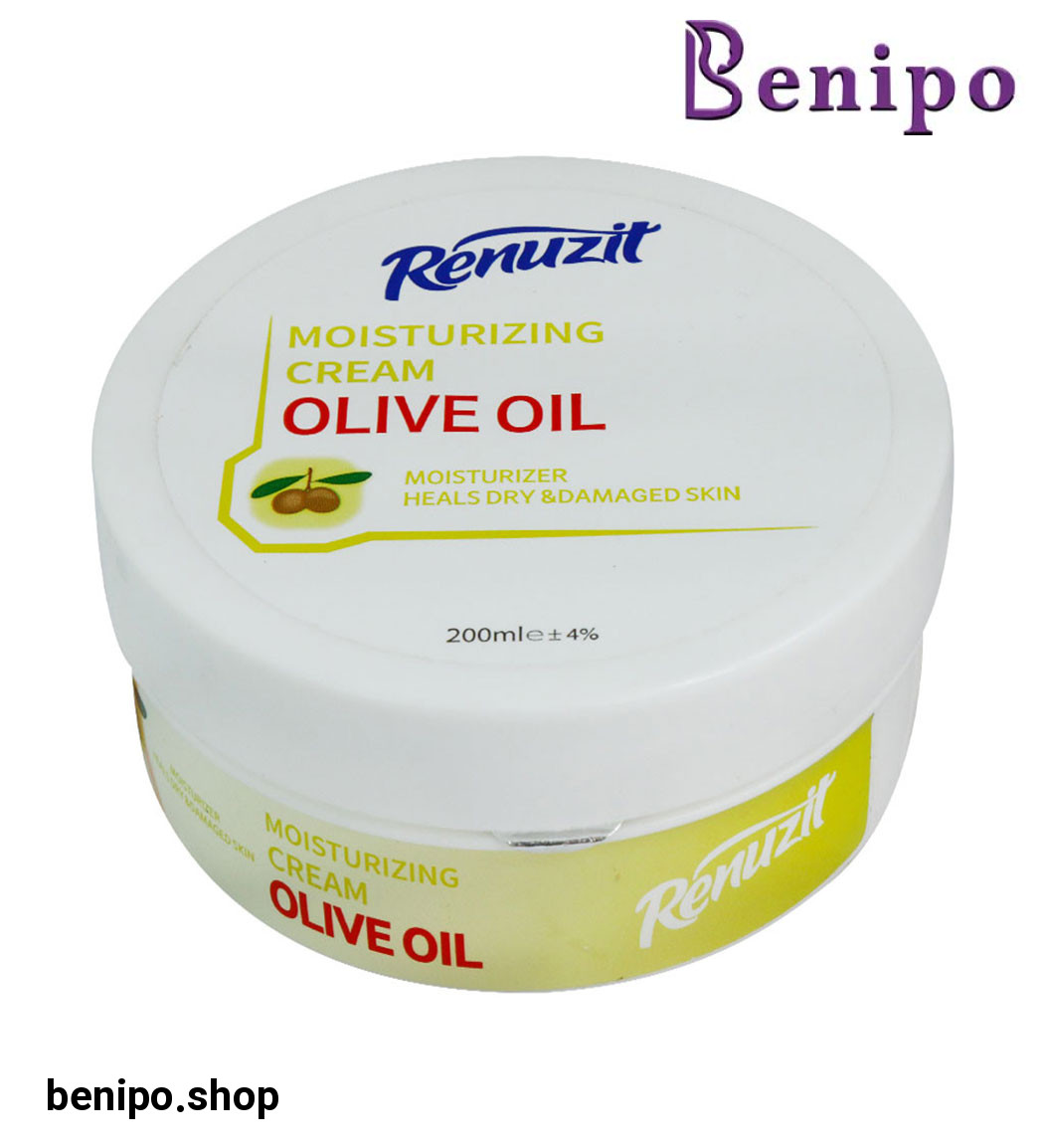 کرم مرطوب کننده کاسه ای حاوی روغن زیتون 200میل