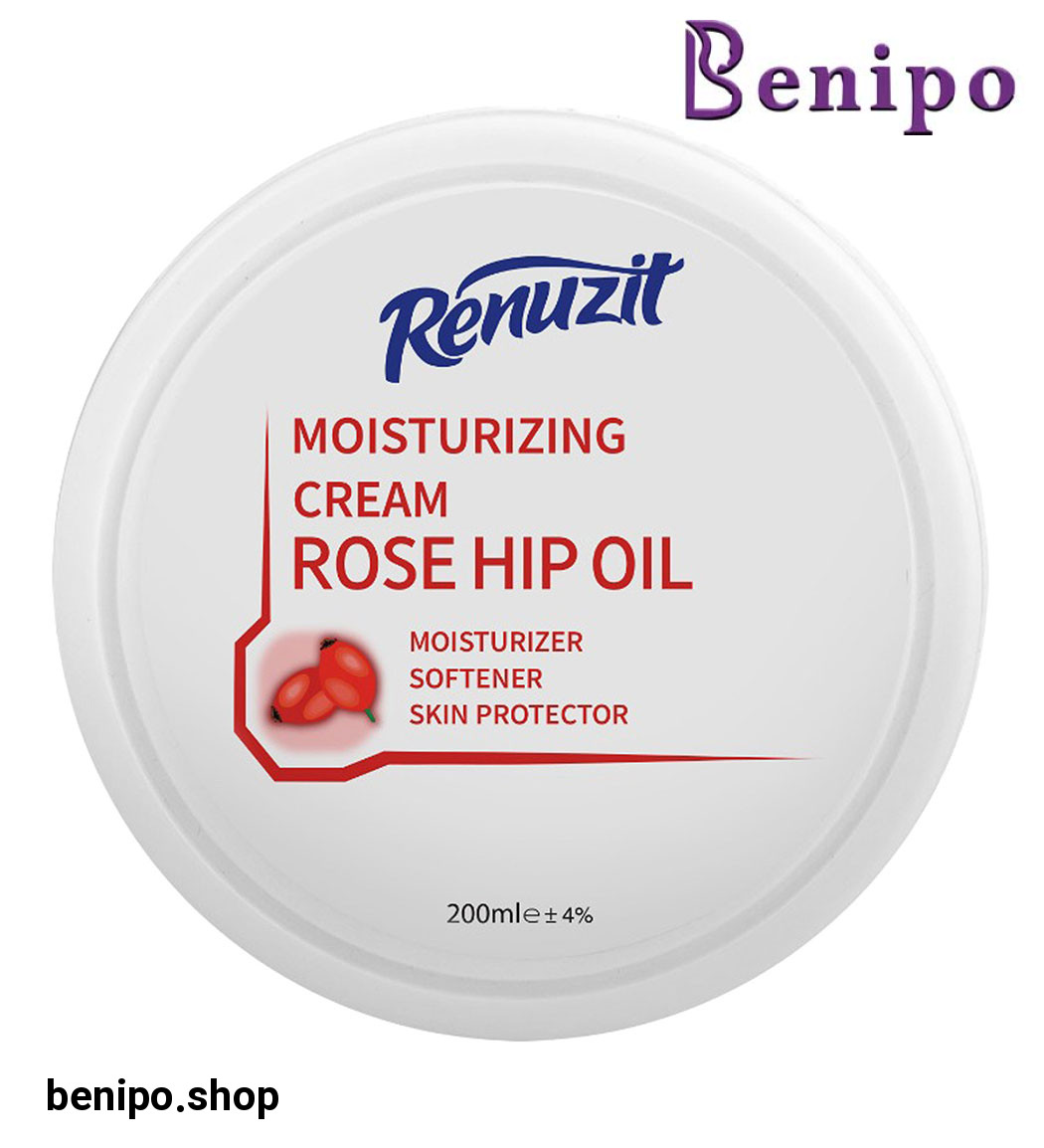 کرم مرطوب کننده کاسه ای حاوی روغن رزهیپ 200میل