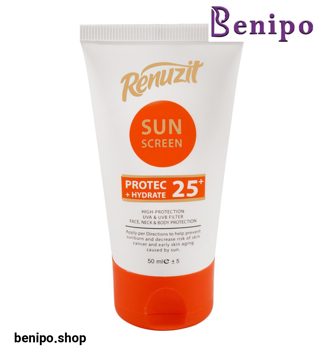 کرم ضد آفتاب SPF25 بی رنگ 50میل