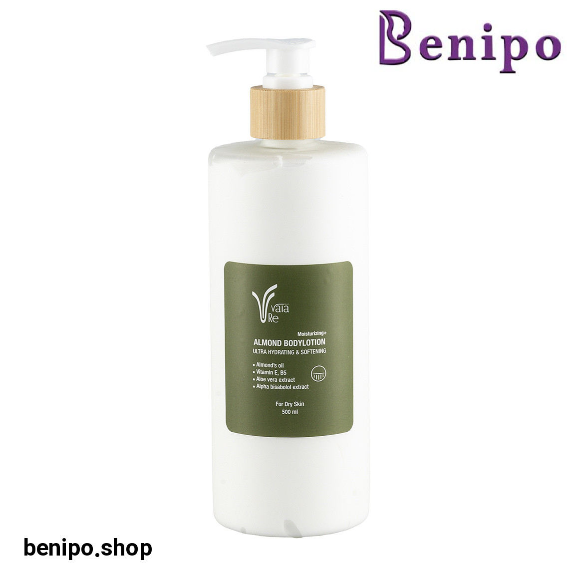 لوسیون بدن زنانه مناسب پوست خشک حجم 500 میلی لیتر